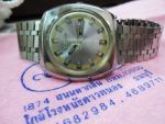 ขาย นาฬิกา citizen 17 jewels automatic หน้าปัท สีเหลือง เดินตรงเดินดี สายแท้