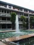 น้ำพุด้านหน้า อาคารศูนย์การเรียนรู้ ที่ม.มหิดลศาลายา