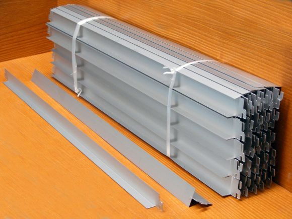 ที-ซอย อลูมีเนียม 1" x 1" ยาว 60 เซนติเมตร (บาง)