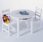 เฟอร์นิเจอร์เด็ก โต๊ะเด็ก Round Table w/h 2 Chairs