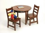 เฟอร์นิเจอร์เด็ก โต๊ะเด็ก Round Table w/h 2 Chairs