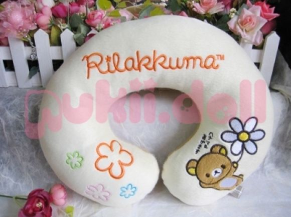 หมอนรองคอกระดูกตัวยู rilakkuma