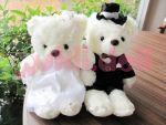 ตุ๊กตาหมีคู่แต่งงาน