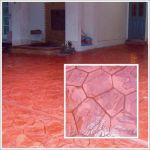 พื้นคอนกรีตพิมพ์ลาย BY BUROCK STAMP-STAMPED CONCRETE
