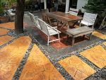 พื้นคอนกรีตพิมพ์ลาย BY BUROCK STAMP-STAMPED CONCRETE