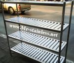 "มิสเตอร์ สแตนเลส" ขายชั้นวางของ 4 ชั้น ชั้นวางจาน