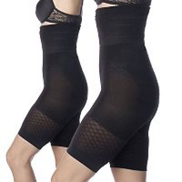 Slim N Lift (สีดำ) กางเกงเอวสูงถึงใต้อก ที่สามารถทำให้คุณ Lift และ Firm สวยเพรีย