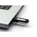 2 In 1 Flash Drive พร้อมเครื่องบันทีกเสียง ?240 ชั่วโมง (สีดำ)