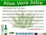 Aloe Vera Juice น้ำว่านหางจระเข้(ยาอายุวัฒนะ)