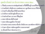 Airis  RICE ไอริส ไรซ์ (ปกป้องดูแลส่งเสริมสุขภาพจากภายใน)