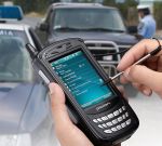 Mobile computer Pidion bluebird BIP-5000Black barcode scanner เครื่องอ่านบาร์โค้