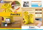 Pure Dry Desiccant (ถุงกันชื้น,สารดูดความชื้น, ตัวดูดความชื้นในอากาศ,สารดูดความชื้นตามธรรมชาติ,ดินดู