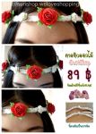 เชือกคาดผมดอกไม้ 03