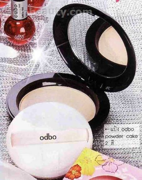 แป้ง odbo Powder Cake ตลับม่วง 