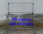 โต๊ะขายของตลาดนัด ขนาด 60x90x70 cm. ถอดประกอบได้ ขนย้ายสะดวก