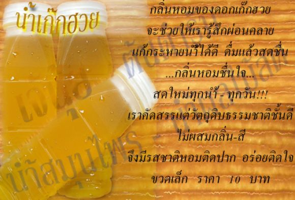 น้ำเก๊กฮวย