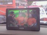 GPSจอใหญ่ 7 นิ้ว ทรง I-Pad ดูทีวีได้ จอHD 800x480 Pixels Windows CE 6.0 CPU 533 Mhz SIRF IV RAM 128 