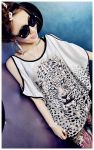 เสื้อตัวยาวลายเสื้อเท่ๆ