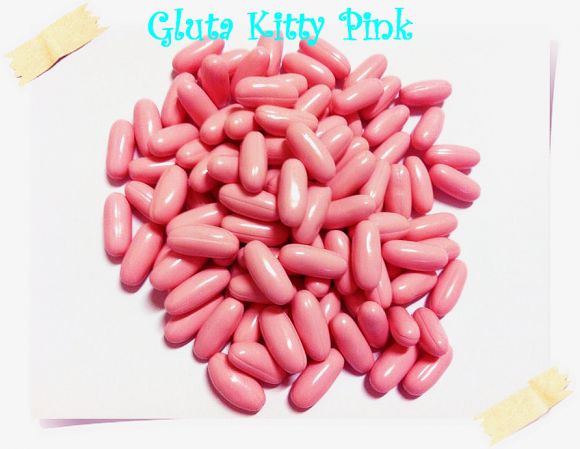 GLUTA KITTY PINK PLACENTA GLUTA KITTY PINK PLACENTA