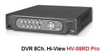 เครื่องบันทึกภาพ 8 กล้อง  H.264      hi-view      รุ่น HV-08 RP