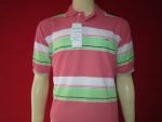 เสื้อโปโล ผ้าจูติริ้ว 5315