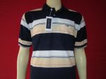 เสื้อโปโล ผ้าจูติริ้ว 5315