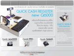 เครื่องบันทึกเงินสดระบบบาร์โค้ดยี่ห้อQuick รุ่น new Q6000