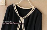 (พร้อมส่่ง ฟรี) เสื้อคลุมแฟชั่นนำเข้า สไตล์เกาหลี สีกรมท่าเข้ม  เนื้อผ้าดี  ทรงสวย เหมือนแบบค่ะ