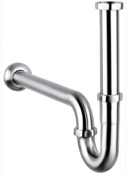 ท่อน้ำทิ้งตัวP ยี่ห้อ VRH รุ่น A-109BS ทำจากstainless 304 ท่อยาว39ซม.