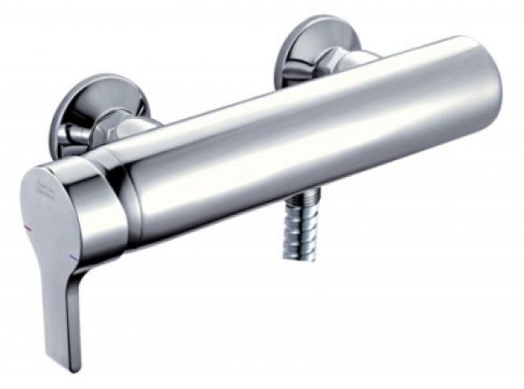 ก๊อกผสมยืนอาบแบบติดผนัง ยี่ห้อ AMERICAN STANDARD รุ่น A-3912-701-50B โครเมี่ยม