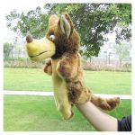 หุ่นมือตุ๊กตาจิ้งจอกสีน้ำตาล (นำเข้า) พร้อมส่ง