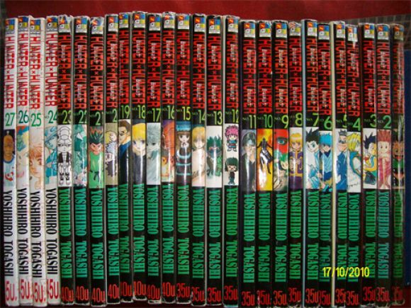 การ์ตูนสภาพ 98-99% Hunter x Hunter 27 เล่มครบชุด