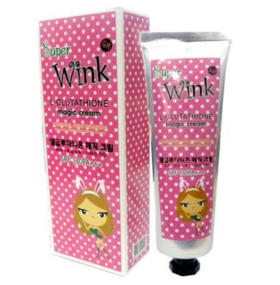 Super Wink ออร่า โลชั่น แอลกลูต้าไธโอน SPF 139