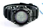 นาฬิกา Casio W-S200H-1BVDF สำหรับผู้ชาย ใช้พลังงานแสงอาทิตย์ ชาร์ตแบตอัตโนมัติ
