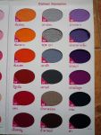 ตัวอย่าง สีผ้า TK