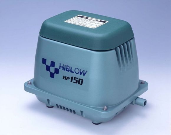 เครื่องเติมอากาศ(Air Pump) ยี่ห้อ HIBLOW รุ่น HP-150