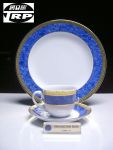 จานเซราิมิคขอบทอง Dinner Plate Gold (รับทำโลโก้ลงบนชิ้นงาน) Tel.0898912327