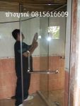 เฟรมกลาส.ดีไซด์-รับติดตั้งประตูกระจกบานเปลือยเลื่อน0815616609
