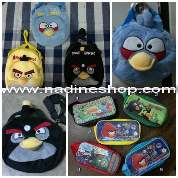 สินค้ากระเป๋าน่ารัก จาก การ์ตูนดัง Angry Birds สินค้ามาใหม่จ้า 