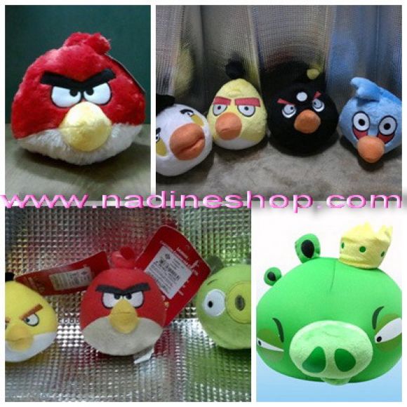 ตุ๊กตาจากการ์ตูนดัง Angry Birds ตุ๊กตาจากการ์ตูนดัง Angry Birds