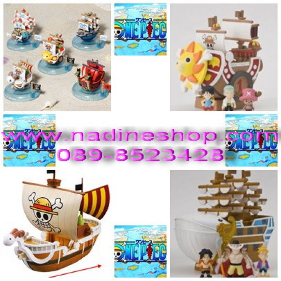 โมเดลเรือ Going Merry DX ( สินค้าลิขสิทธิ์แท้ ) และ โมเดลเรือแบบอื่นๆ จากการ์ตูน โมเดลเรือ Going Merry DX ( สินค้าลิขสิทธิ์แท้ ) และ โมเดลเรือแบบอื่นๆ จากการ์ตูน