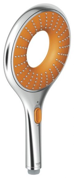 ฝักบัวมือยี่ห้อ GROHE รุ่น 27444000 (RAINSHOWER ICON) สีส้ม