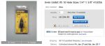 ดอกเจาะStep Drill ยี่ห้อ UNIBIT # 5 (MADE IN USA by IRWIN) เจาะได้10ขนาดตั้งแต่ 1/4นิ้ว-1.37นิ้ว