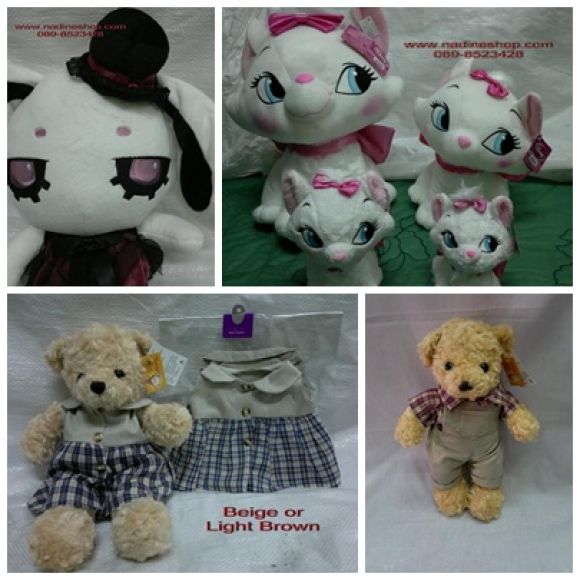 ขาย ตุ๊กตาจากการ์ตูนดัง Marie , Teddy Bear , Loli  Update ใหม่ จ้า!!!