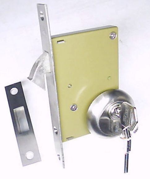 กุญแจฝังประตูบานเลื่อนยี่ห้อMAXSTAR รุ่น 5010-1-SN