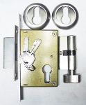 กุญแจฝังประตูบานเลื่อนยี่ห้อMAXSTAR รุ่น 5010-1-SN