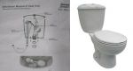 อุปกรณ์ภายในหม้อน้ำครบชุดยี่ห้้อ AMERICAN STANDARD รุ่น600R34S(สำหรับTF-2779W)