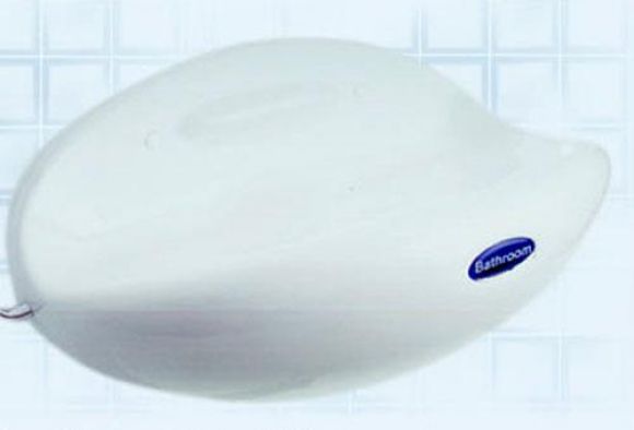 ที่นั่งอาบนํ้าอะครีลิคติดผนังยี่ห้อBATHROOM DESIGN รุ่น UFO SEAT 1 (S-001)สีขาว