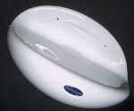ที่นั่งอาบนํ้าอะครีลิคติดผนังยี่ห้อBATHROOM DESIGN รุ่น UFO SEAT 1 (S-001)สีขาว