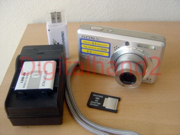 ขายกล้องดิจิคอลโซนี Cyber Shot DSC-S780/S 8.1MP 3X